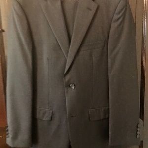 Kenneth Cole dark grey wool suit